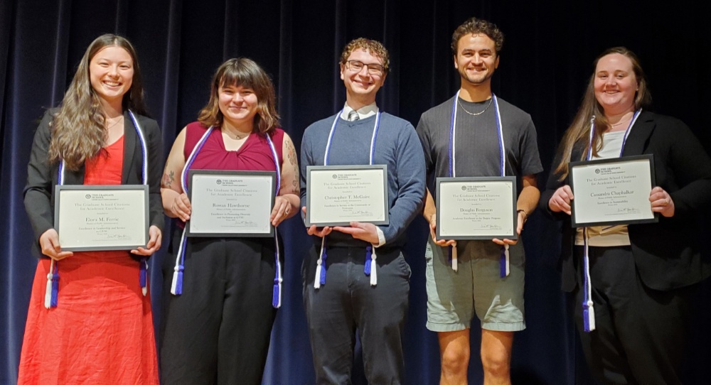 CECI well represented at Graduate School Citation Awards for Academic Excellence